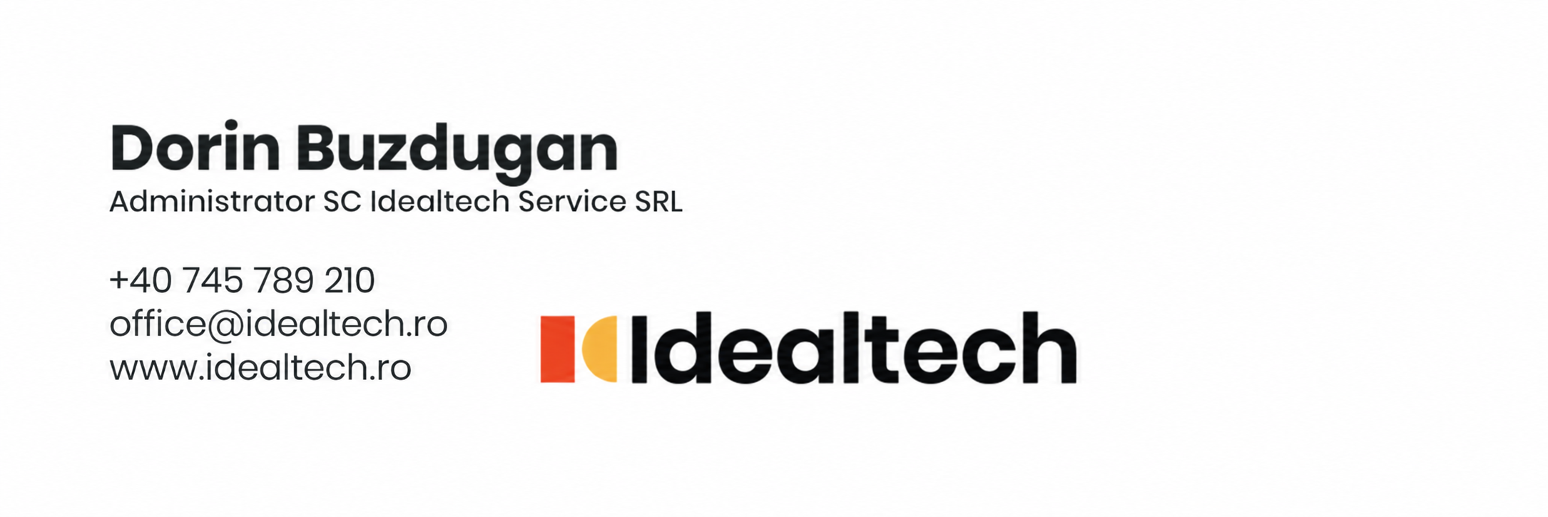 Semnătura IDEALTECH SERVICE
